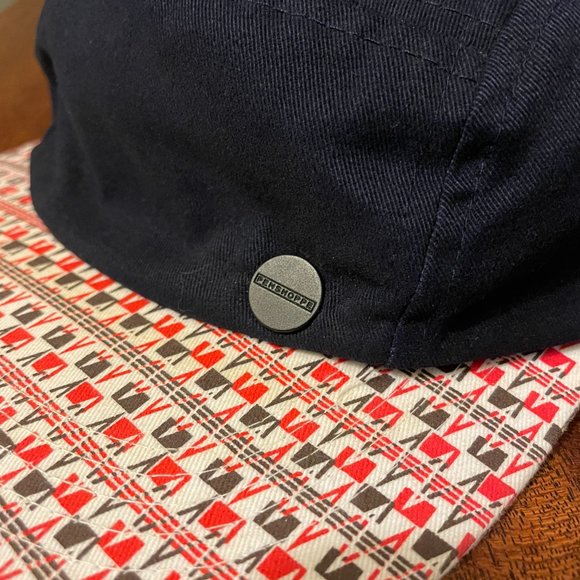 Sporty Penshoppe Navy Cotton 5 Panel Hat cap navajo print - Picture 3 of 5